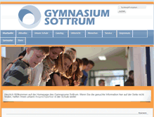 Tablet Screenshot of gymnasium-sottrum.de